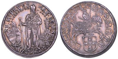Austria, Maximilian III, 1590-1618, 1/4 Taler, Hall