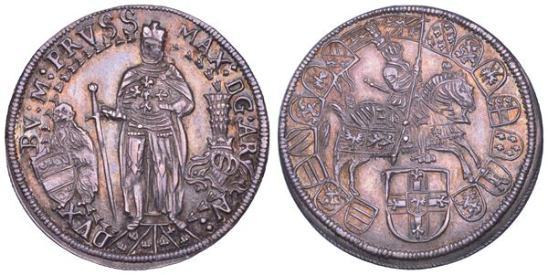 AUSTRIA. MAXIMILIAN III, 1590-1618. 1/4 Taler. Hall.