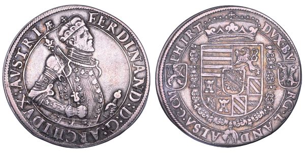 AUSTRIA. FERDINAND, 1564-1595. Taler. Ensisheim.