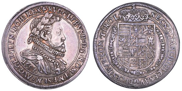 AUSTRIA. RUDOLF II, 1576-1612. Taler 1603. Hall.