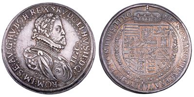 Rudolf II, Taler del 1611, Hall