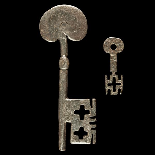 Due chiavi in ferro. XIV secolo