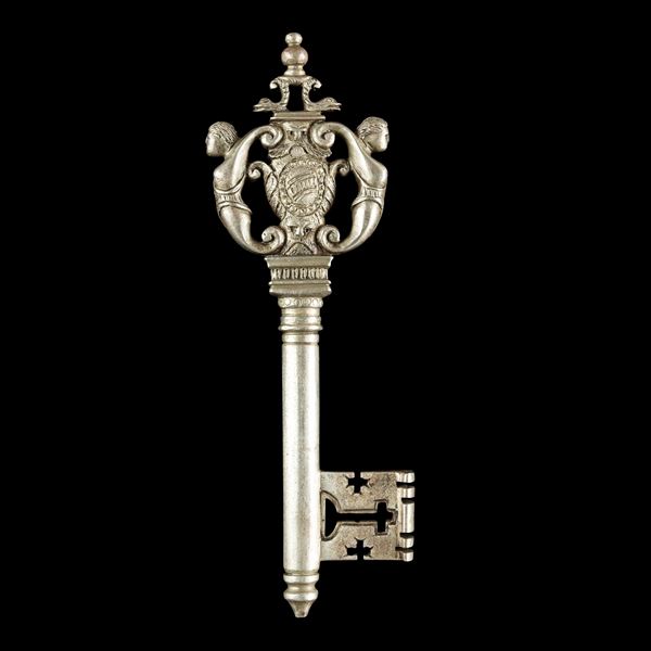 Chiave rinascimentale in ferro forgiato. Italia, XVI secolo