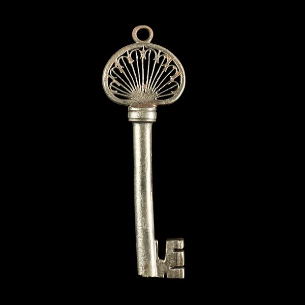 Chiave rinascimentale veneziana in ferro forgiato 