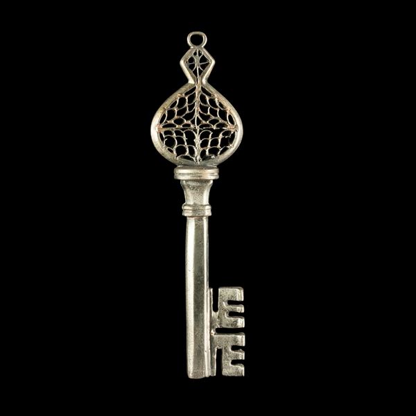 Chiave rinascimentale veneziana in ferro forgiato