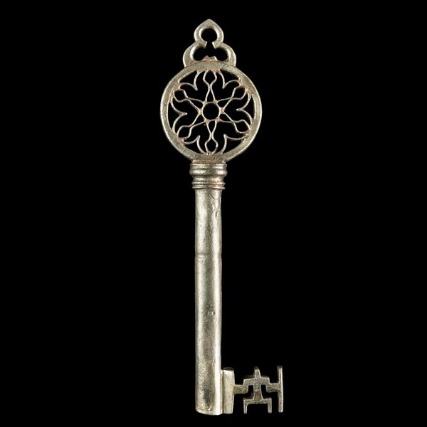 Chiave rinascimentale veneziana in ferro forgiato