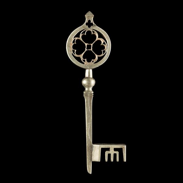 Chiave rinascimentale veneziana in ferro forgiato