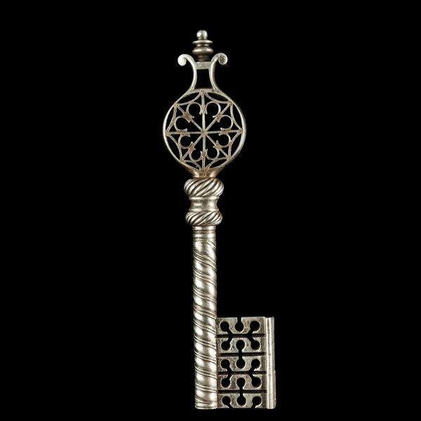 Chiave rinascimentale veneziana in ferro forgiato