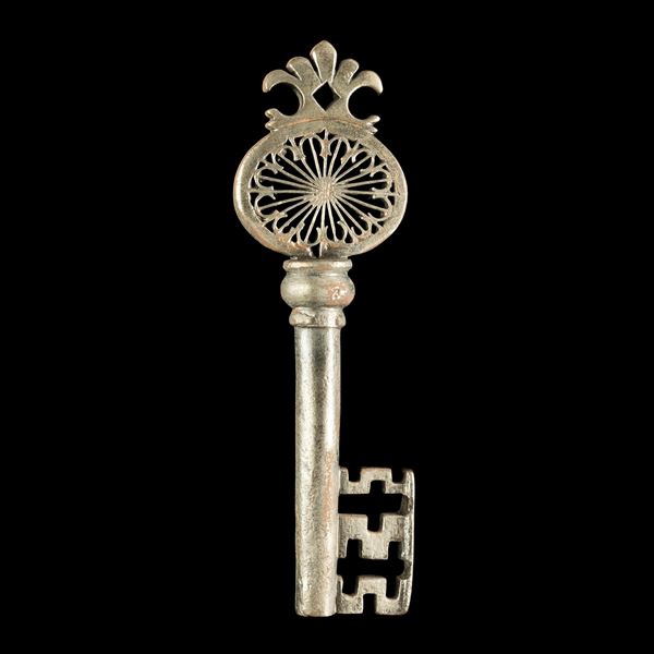 Chiave rinascimentale in ferro forgiato. Venezia, XV-XVI secolo