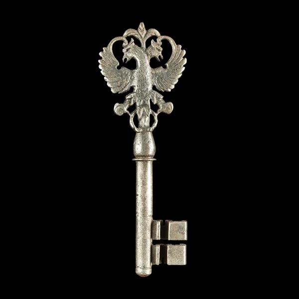 Chiave in ferro forgiato. Germania, XVIII secolo