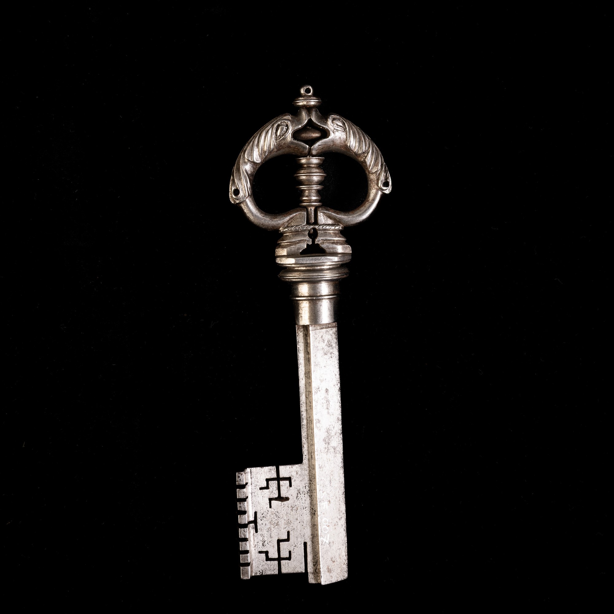 Chiave in ferro forgiato, Francia, XVIII secolo