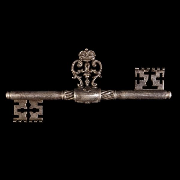 Chiave in ferro forgiato. Francia, XVIII secolo