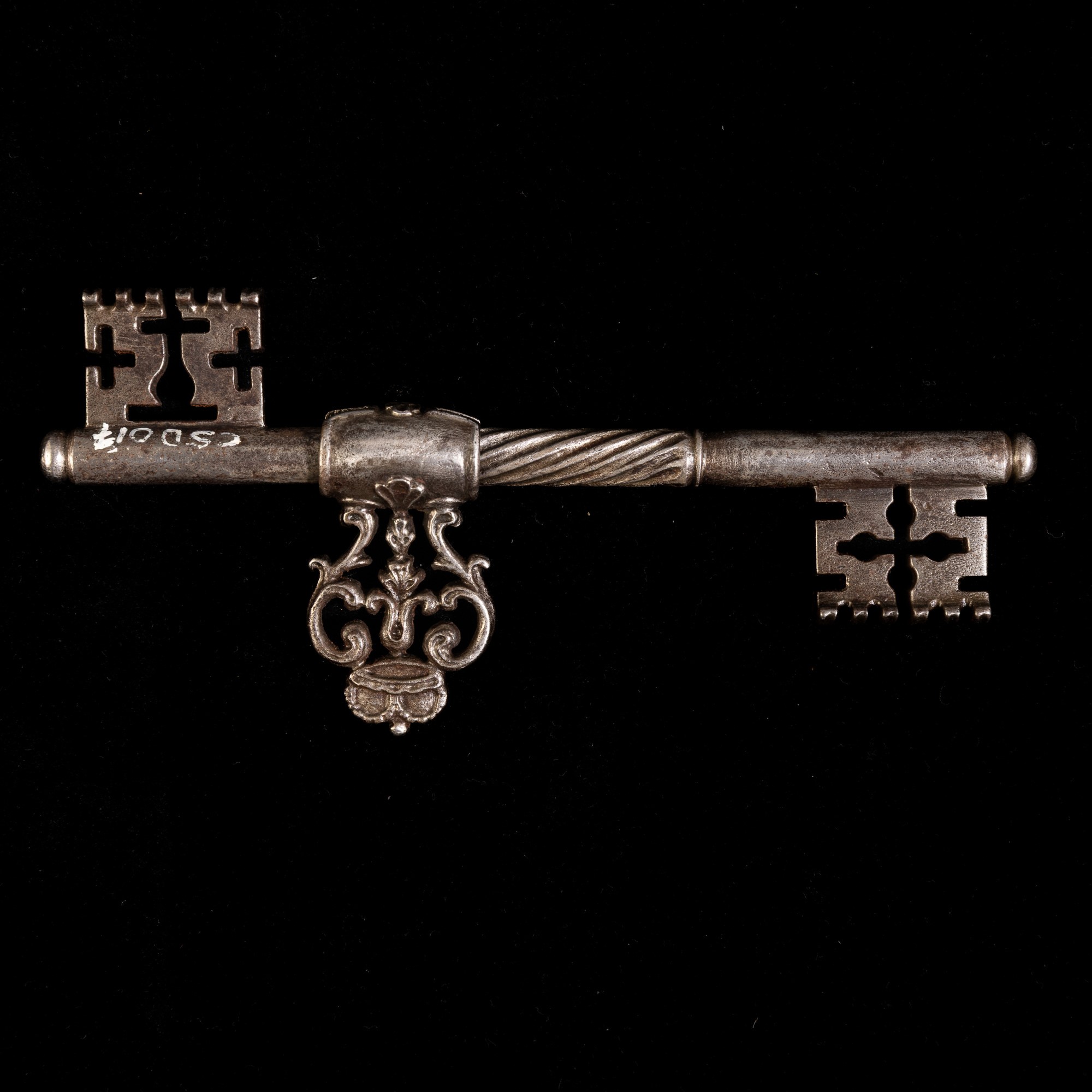 Chiave in ferro forgiato, Francia, XVIII secolo