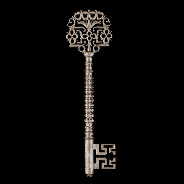 Chiave in ferro forgiato. Inghilterra, XVIII secolo