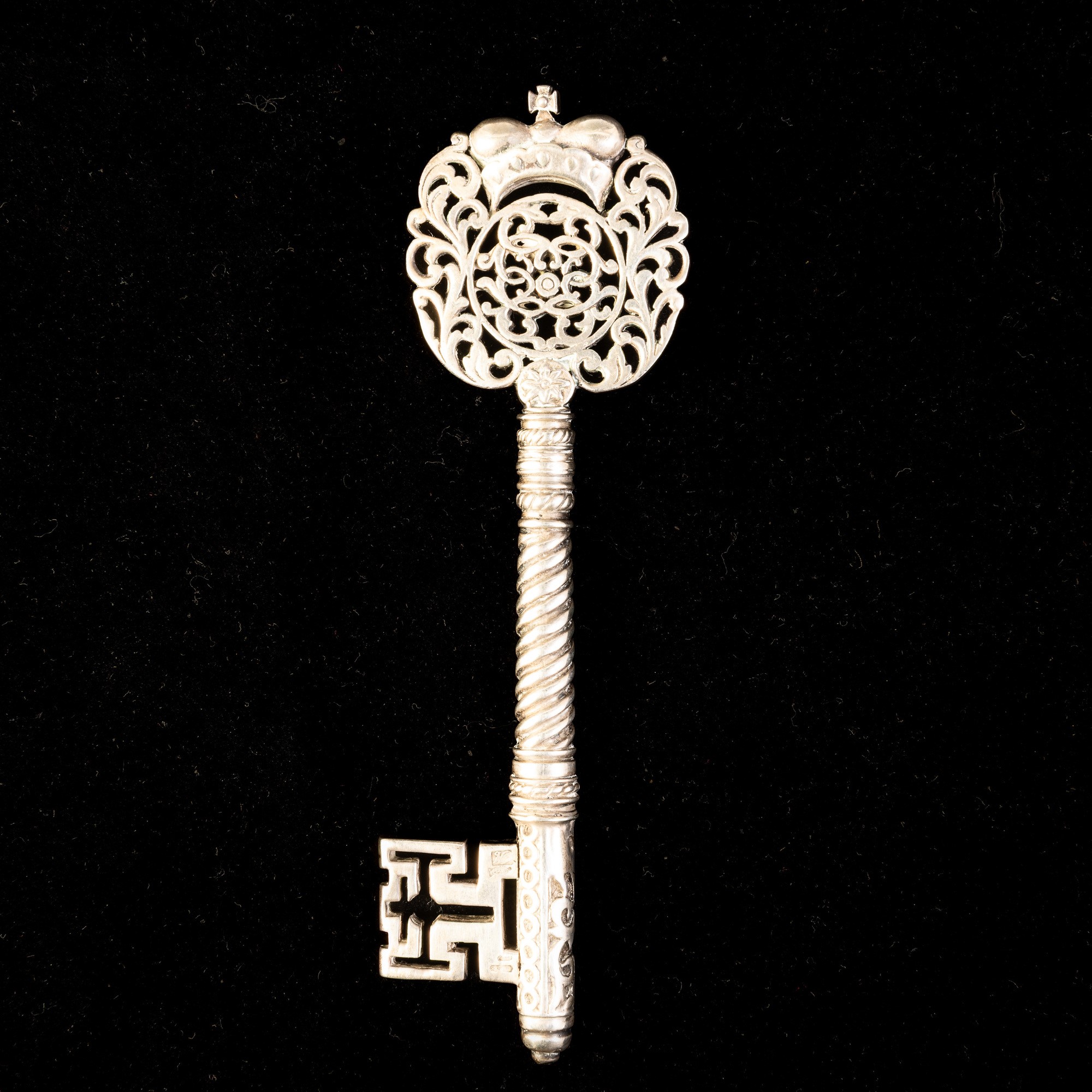 Chiave in argento, Germania, XIX secolo