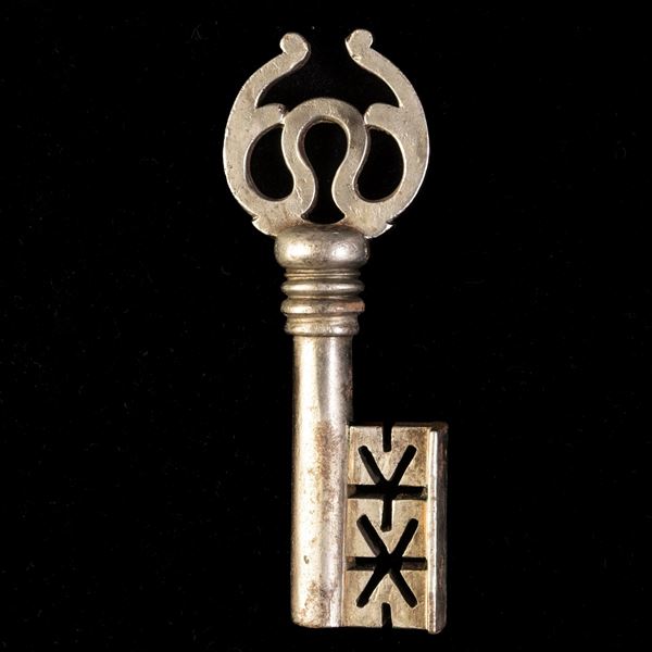 Chiave in ferro forgiato. Germania, XVI secolo