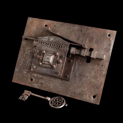 Serratura per portone in ferro, Verona, fine XVIII secolo
