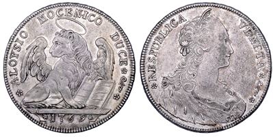 Alvise Mocenigo IV, Tallero per il Levante 1769