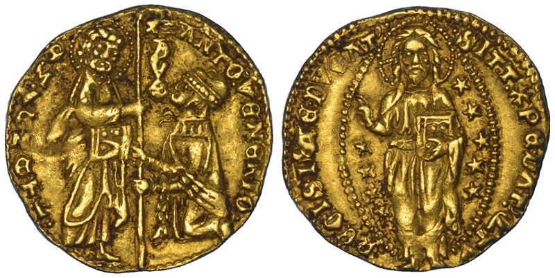 VENEZIA. ANTONIO VENIER, 1382-1400. Ducato.  - Auction Numismatics - Cambi Casa d'Aste