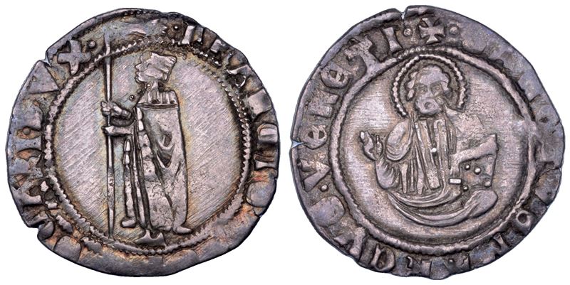 VENEZIA FRANCESCO FOSCARI, 1423-1457. Grossone.  - Asta Numismatica - Cambi Casa d'Aste