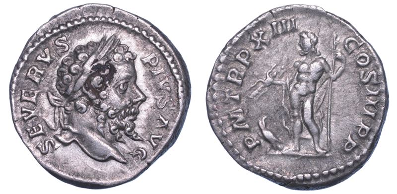 SHIPPING ONLY IN ITALY. SETTIMIO SEVERO, 193-211. Denario.  - Auction Light Numismatics - Cambi Casa d'Aste