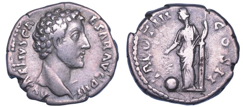 SHIPPING ONLY IN ITALY. MARCO AURELIO (Cesare), 140-144. Denario. Roma.  - Auction Light Numismatics - Cambi Casa d'Aste