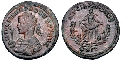 Probo, Antoniniano 276-282, Siscia, 277