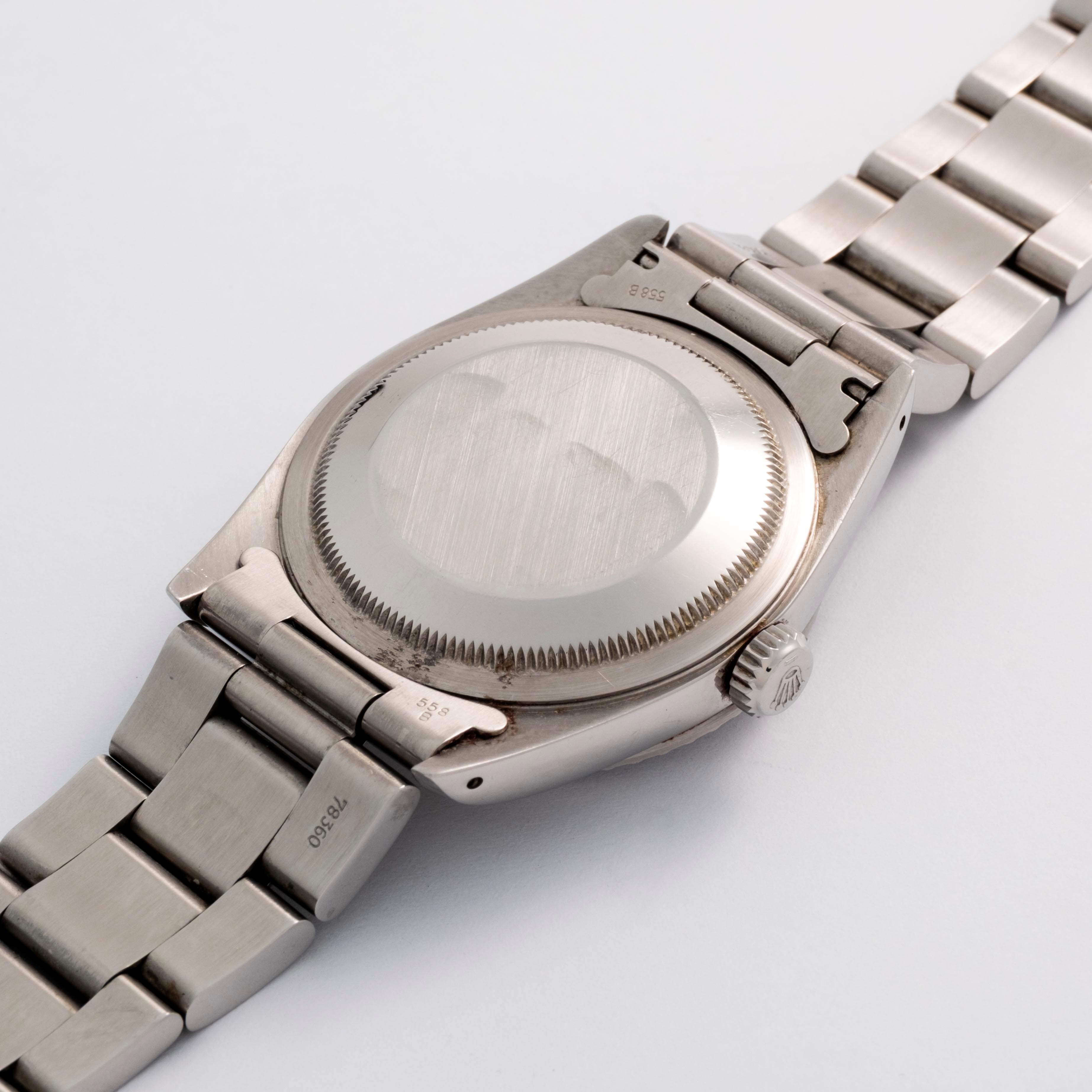 Rolex - Datejust ref. 16220 in acciaio con quadrante bianco e ghiera godronata (circa 1990)
