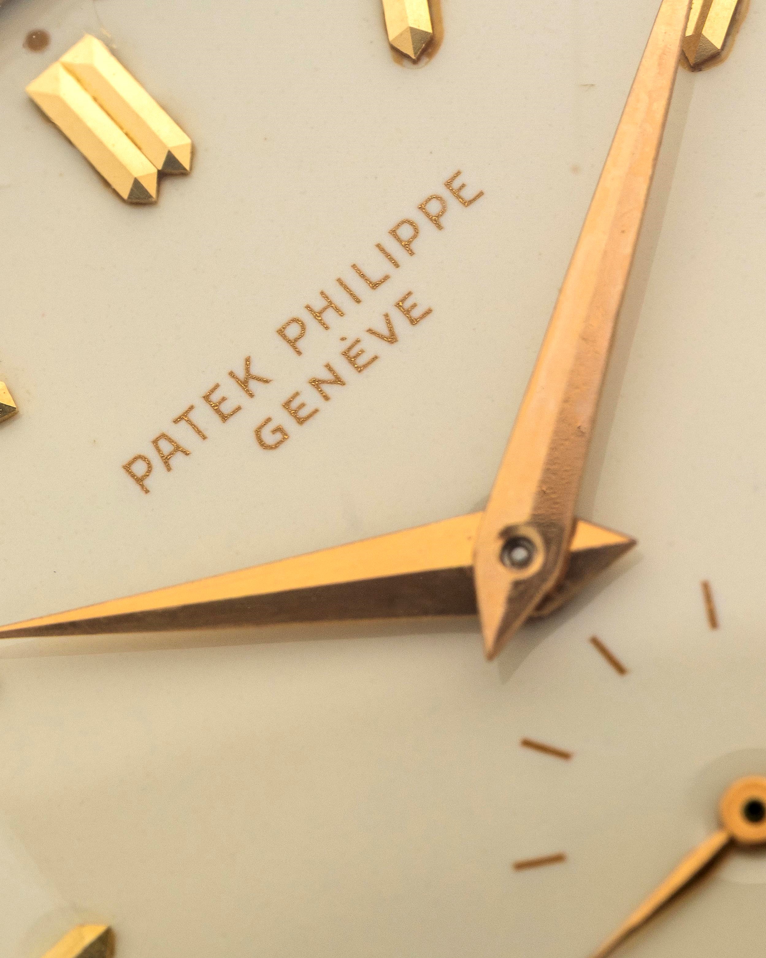 Patek Philippe - Calatrava ref. 2526, oro giallo 18k, quadrante in smalto bianco