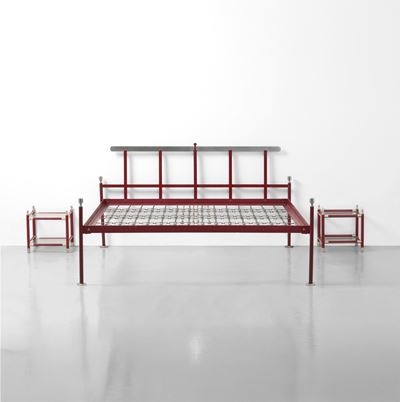 Letto con comodini mod. “Spagnolo”