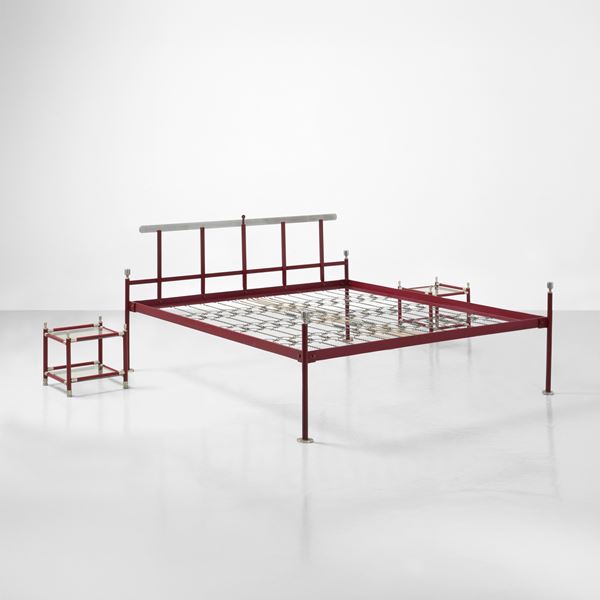 Letto con comodini mod. Spagnolo