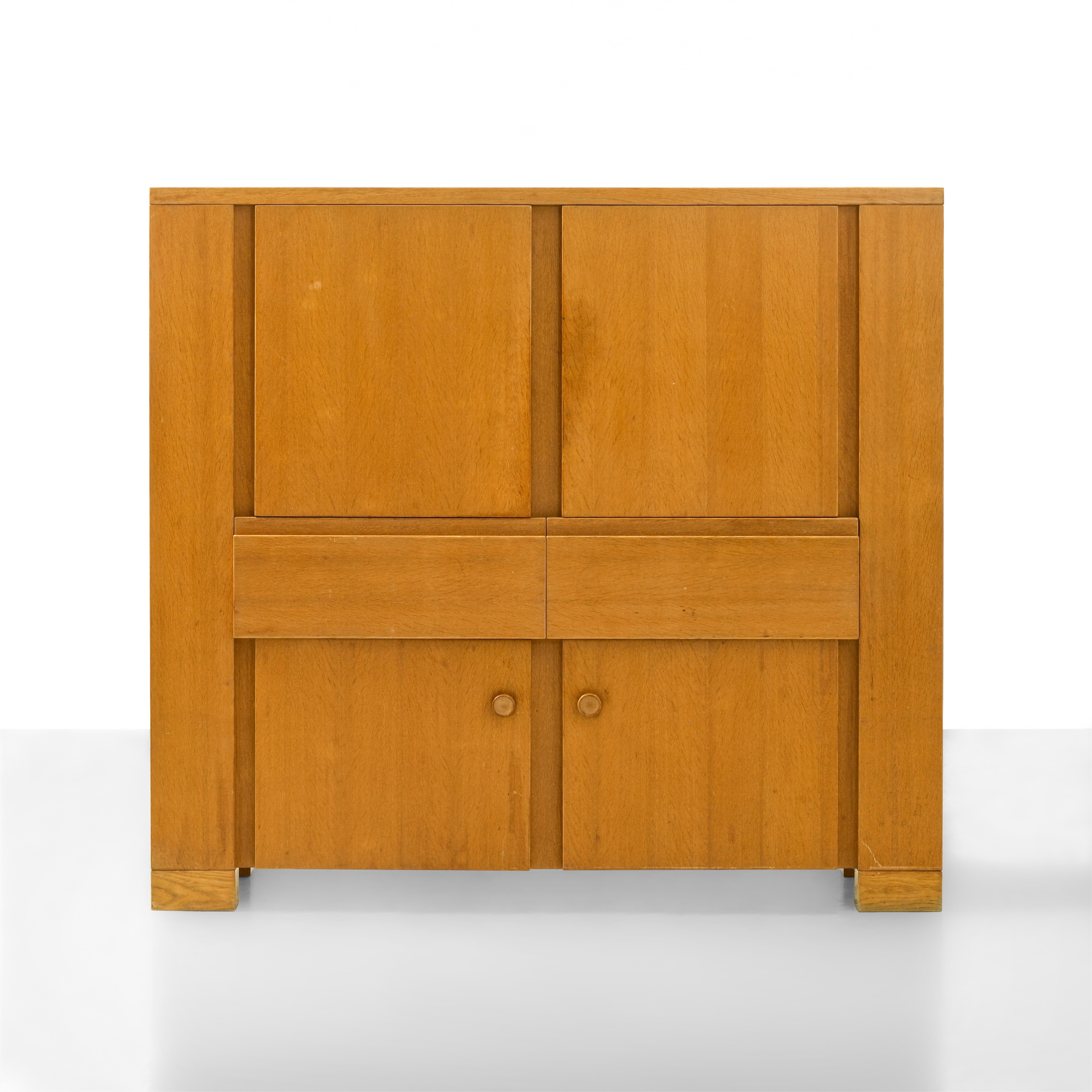 Giovanni Michelucci - Mobile contenitore “Torbecchia” (cred. Poltronova), struttura in legno