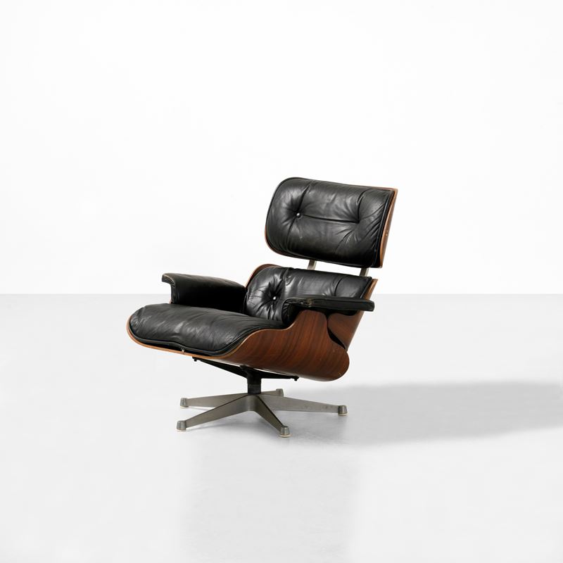 Charles &amp; Ray Eames : Lounge chair mod. 670  - Asta Design - Cambi Casa d'Aste