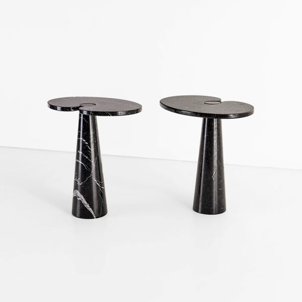 Angelo Mangiarotti - Due tavoli della serie Eros mod. P91