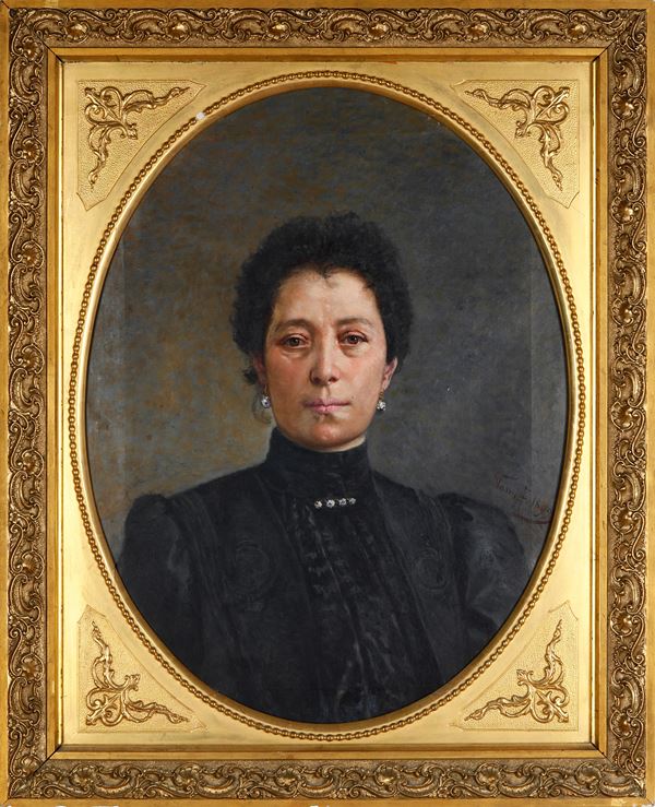 Antonio Varni - Ritratto di donna