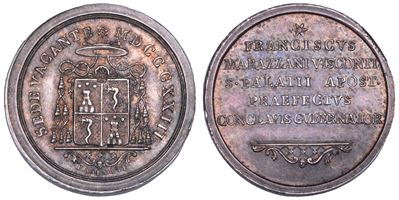 Marazzani Visconti, Medaglia in argento del Congresso Pontificio del 1823