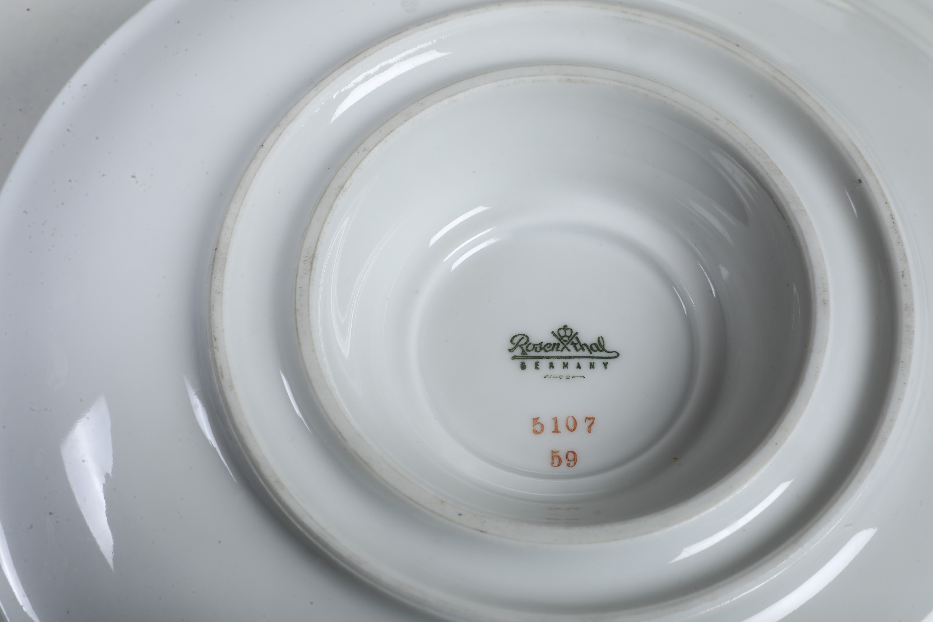 Servizio da tavola. Germania, Manifattura Rosenthal, seconda metà del XX secolo.