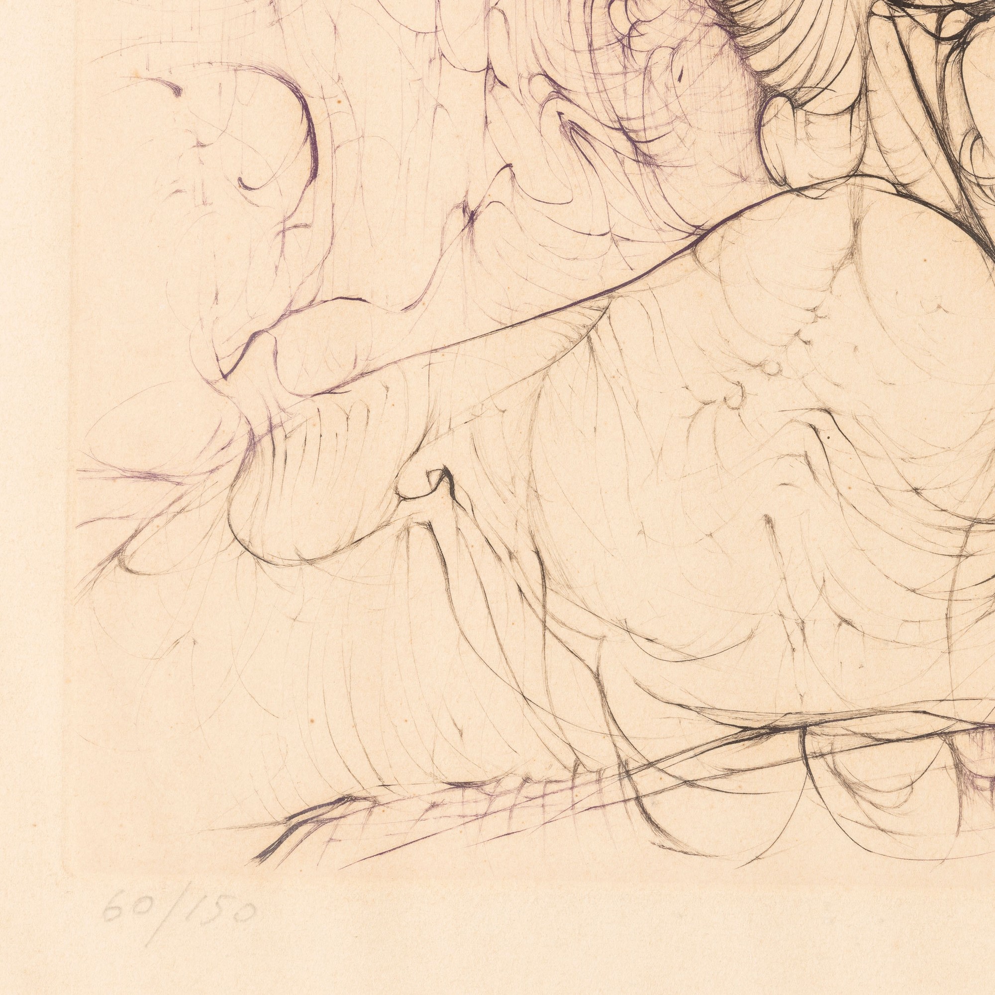 Hans Bellmer - Senza titolo (Acquaforte, 66 x 50 cm)