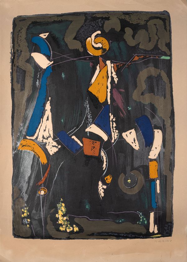 Marino Marini - Bunter Reiter II