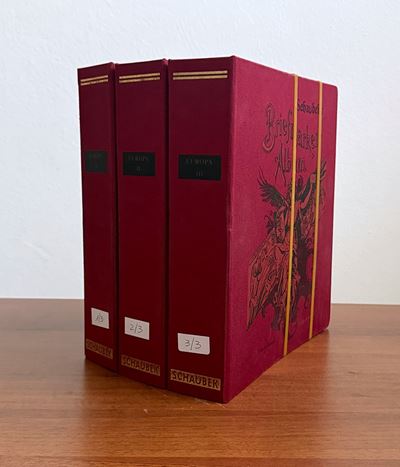 Collezione di Francobolli Europei 1850-1925, Album Schaubek