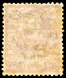 Italia, 1901 - 50 centesimi, francobollo floreale, nuovo, gomma originale integra