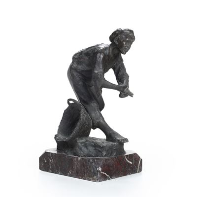 Fonditore del XX secolo, Scugnizzo con cesto
