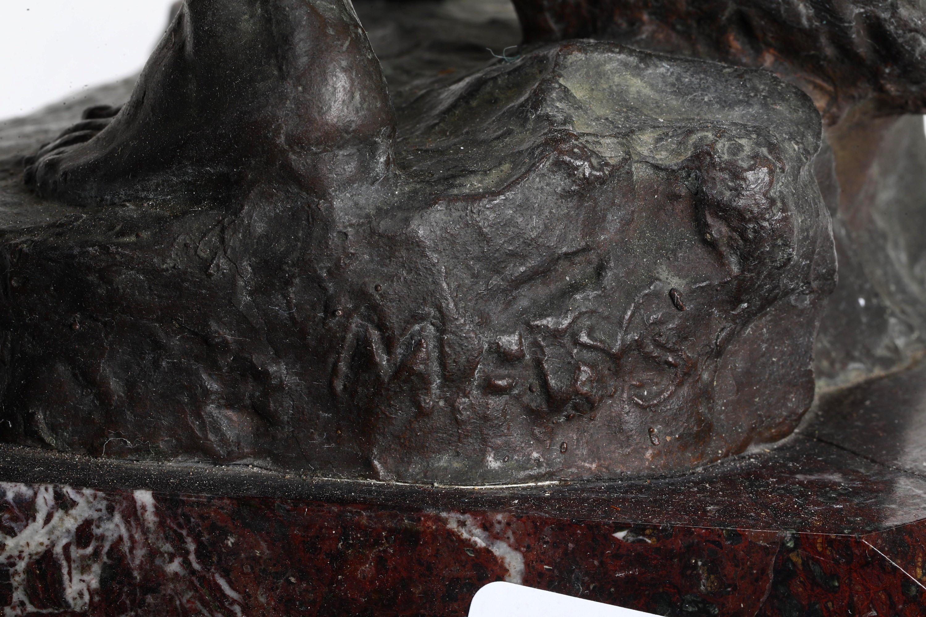 Fonditore del XX secolo, Scugnizzo con cesto