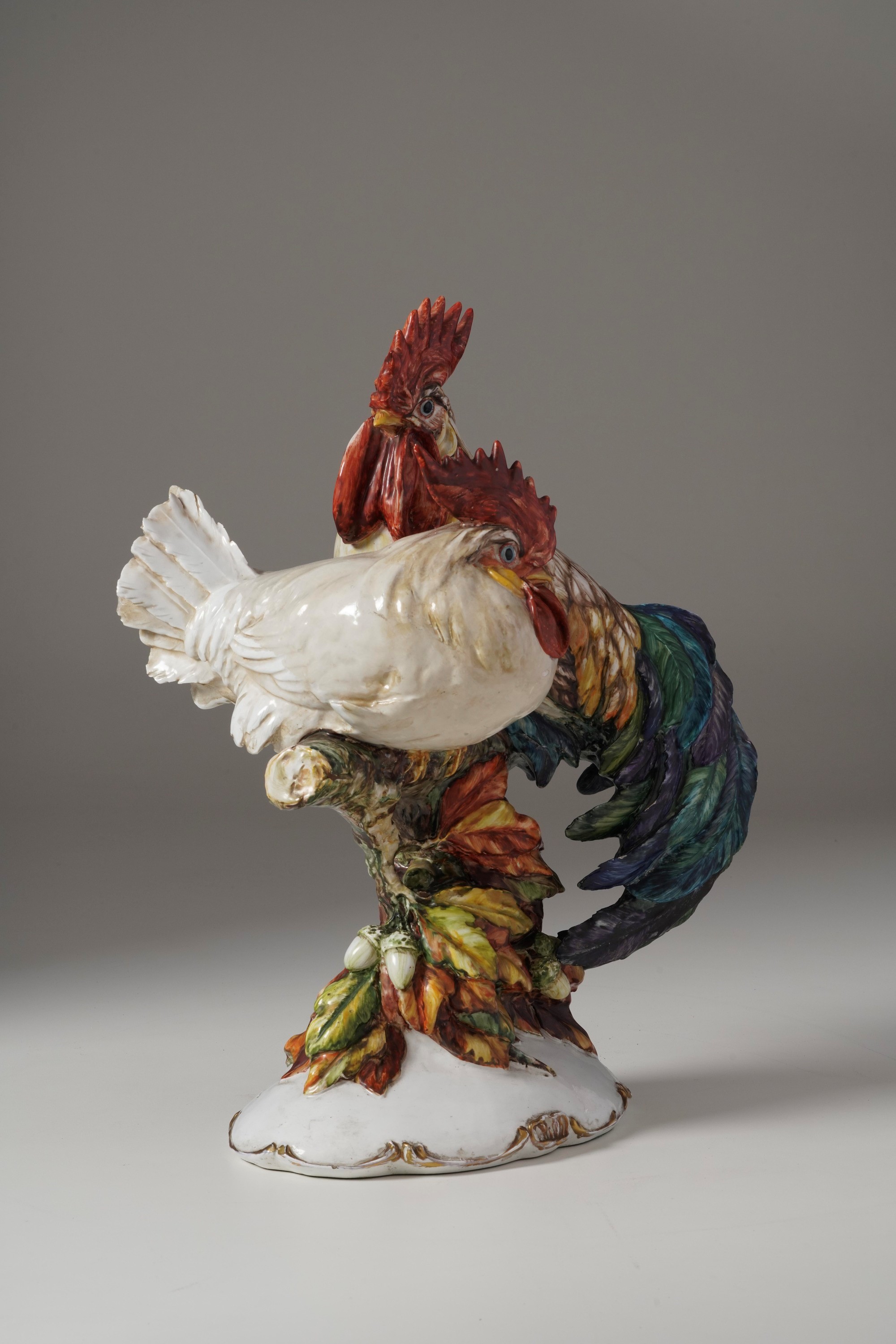 Cacciapuoti. Ceramica Policroma “galli”