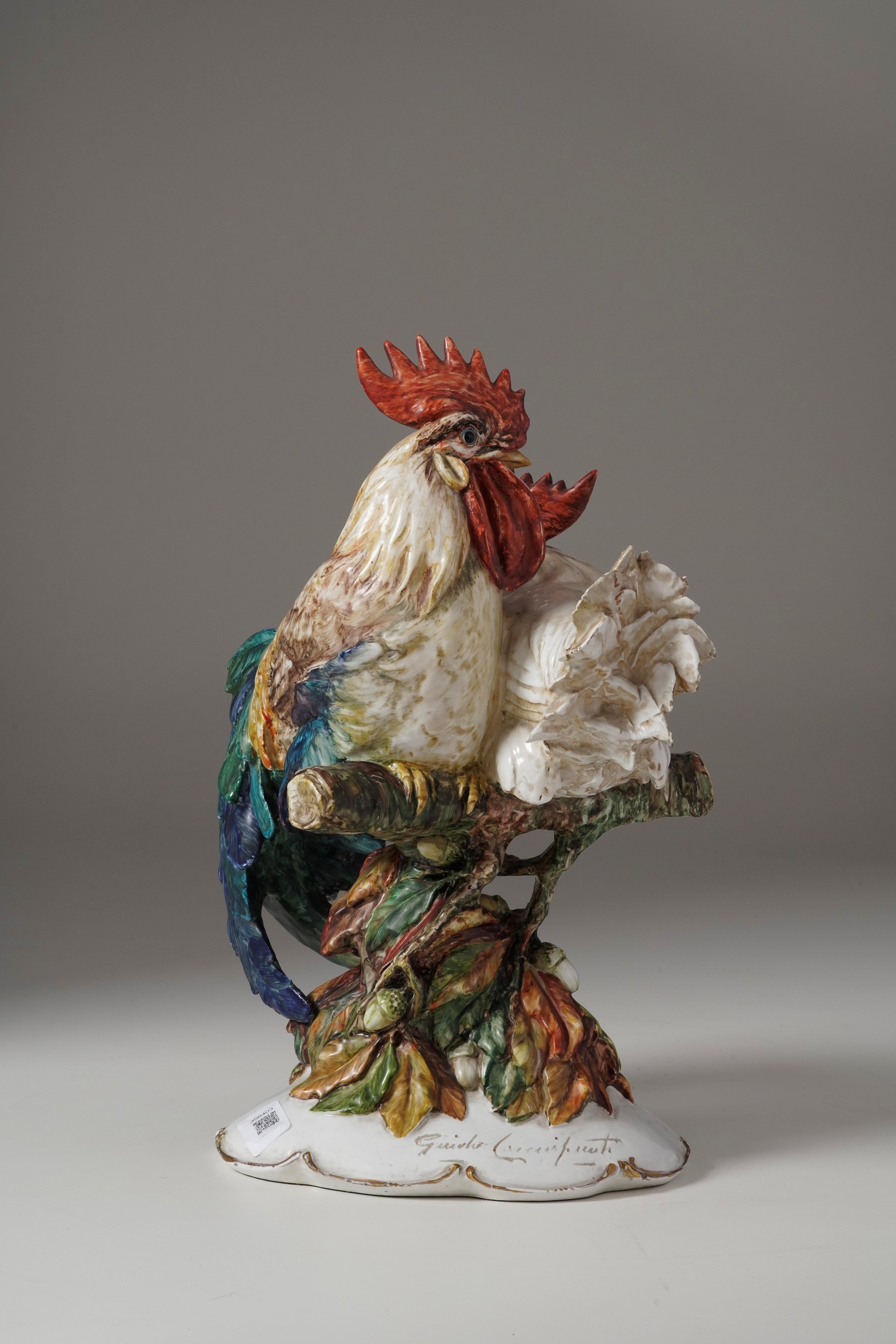 Cacciapuoti. Ceramica Policroma “galli”