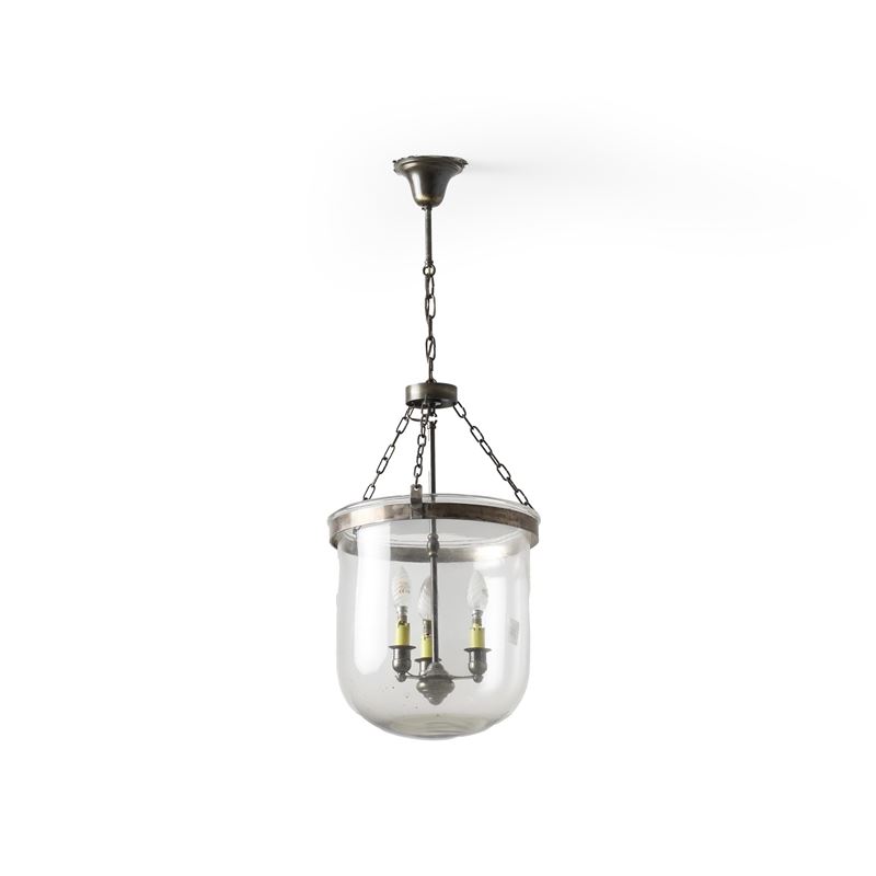 Lampadario a tre luci, XX secolo  - Auction Antiques - Cambi Casa d'Aste