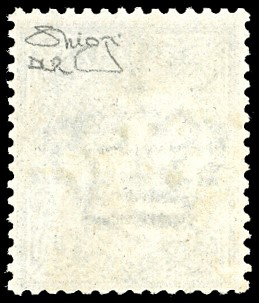 De La Rue, 5 centesimi, tiratura di Londra (L16), 1863