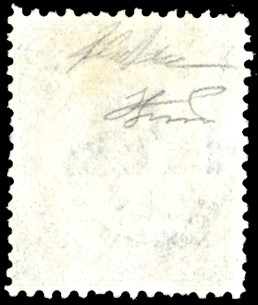 1865, 20 cent. su 15 cent. Ferro di cavallo, III tipo, Senza Sopraescrittura