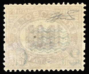 1878, 2 cent. su 10 lire Servizio con soprastampa - Ottima centratura, nuovo