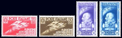 Salone Aeronautico, Serie Completa (384/387), Gomma Originale Integra